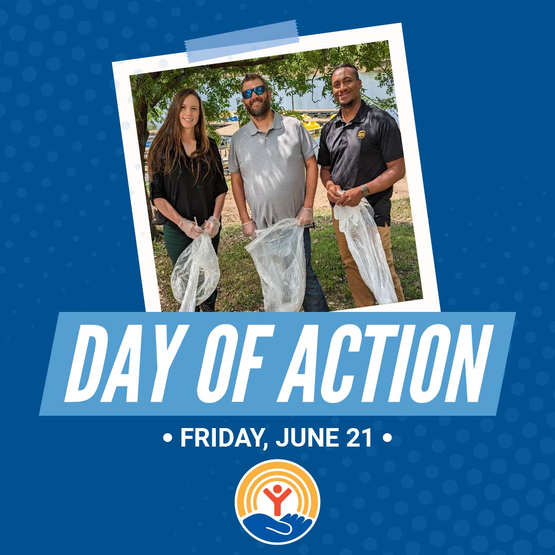 Day of Action event banner, Friday, June 21.