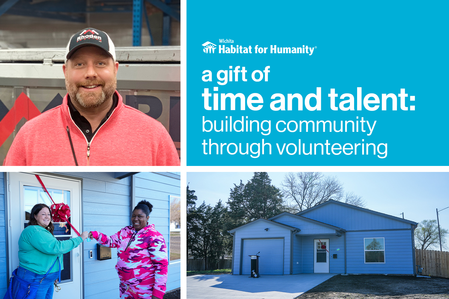 Featured image for “Habitat Stories – A gift of time and talent: Building community through volunteering”