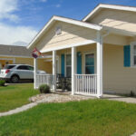 A frontview of a home in Stewart Village.